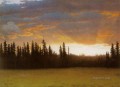 California Sunset Albert Bierstadt Landscapes river